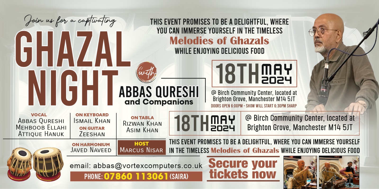Ghazal Night with Abbas Qureshi and companions